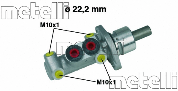 Brake Master Cylinder (05-0302)