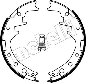 Brake Shoe Set (53-0413)