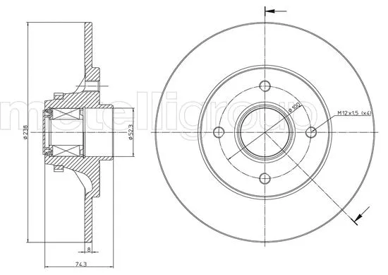 Brake Disc (23-0516)