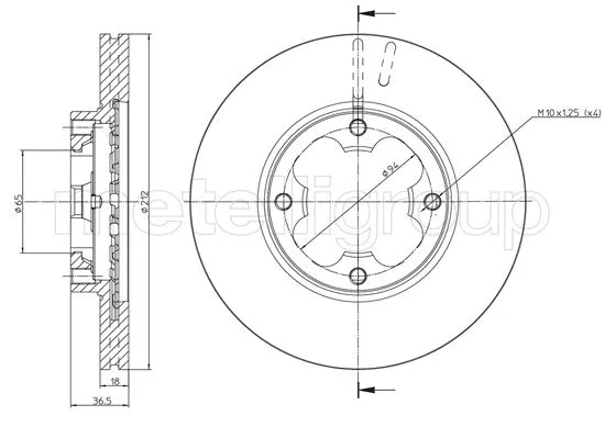 Brake Disc (23-1619)