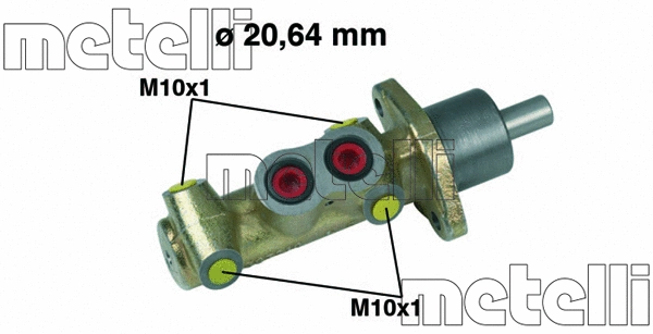Brake Master Cylinder (05-0461)