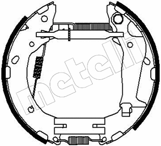 Brake Shoe Set (51-0215)