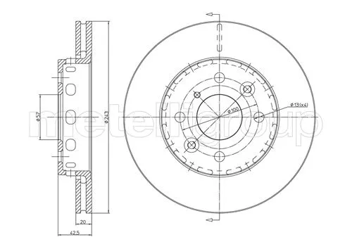Brake Disc (23-0504)