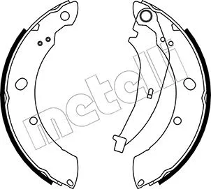 Brake Shoe Set (53-0481)