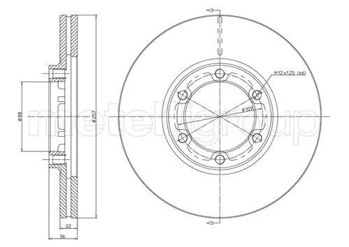 Brake Disc (23-0351)