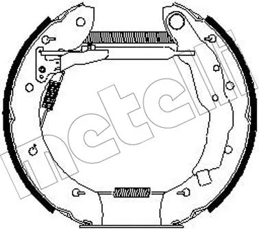 Brake Shoe Set (51-0256)