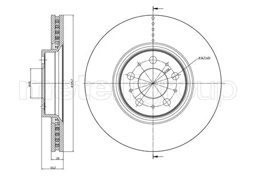 Brake Disc (23-0847C)