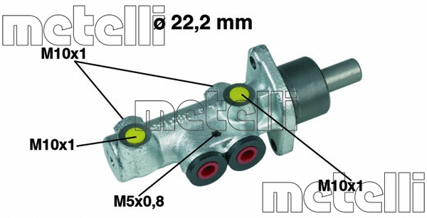 Brake Master Cylinder (05-0353)