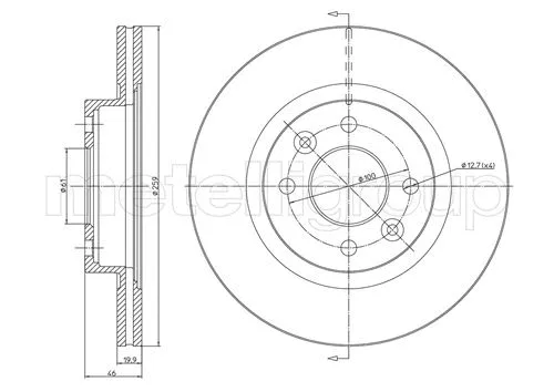 Brake Disc (23-0108)