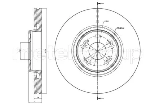 Brake Disc (23-0673C)
