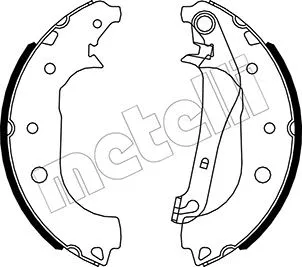 Brake Shoe Set (53-0531)
