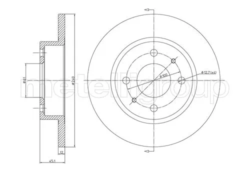 Brake Disc (23-0301)