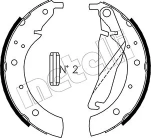 Brake Shoe Set (53-0012)