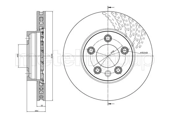Brake Disc (23-0920C)