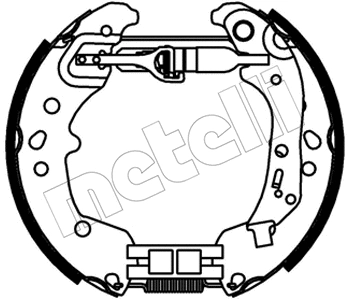 Brake Shoe Set (51-0545)