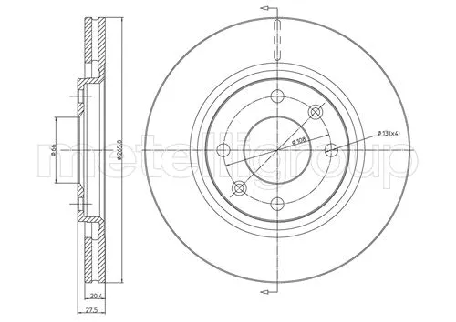 Brake Disc (23-0191)