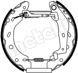 Brake Shoe Set (51-0163)