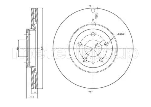 Brake Disc (23-0387)