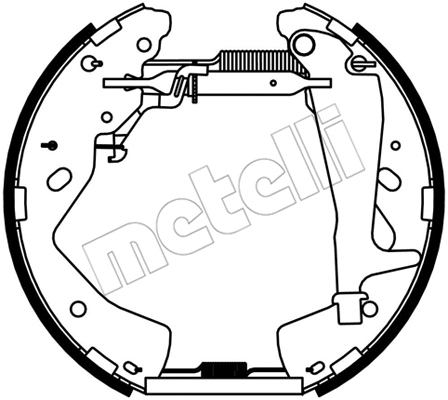 Brake Shoe Set (51-0537)