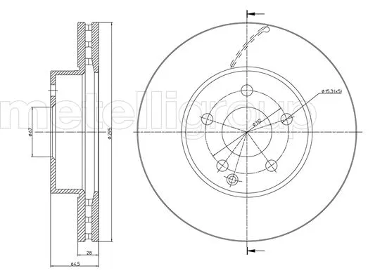 Brake Disc (23-0935C)