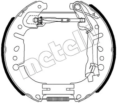 Brake Shoe Set (51-0490)