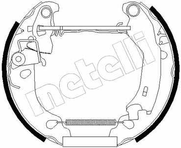 Brake Shoe Set (51-0181)