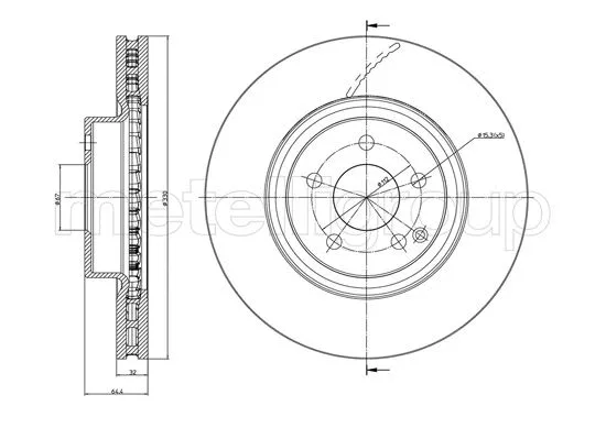 Brake Disc (23-1029C)