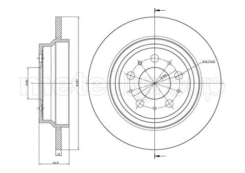 Brake Disc (23-0562C)