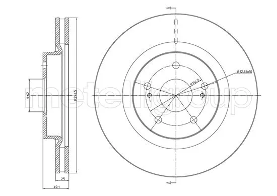 Brake Disc (23-0966C)