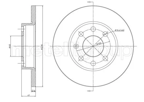 Brake Disc (23-0080)