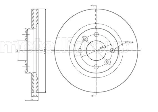 Brake Disc (23-0549C)