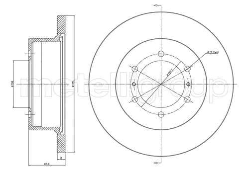 Brake Disc (23-0464)