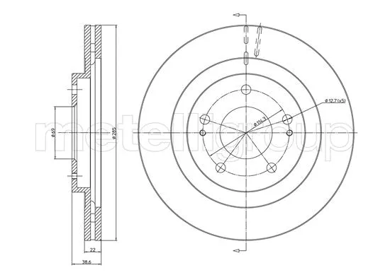 Brake Disc (23-1099)