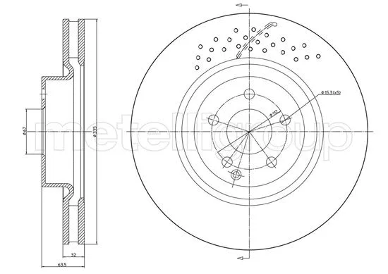 Brake Disc (23-1733FC)
