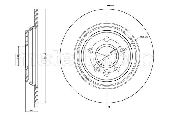 Brake Disc (23-0992C)