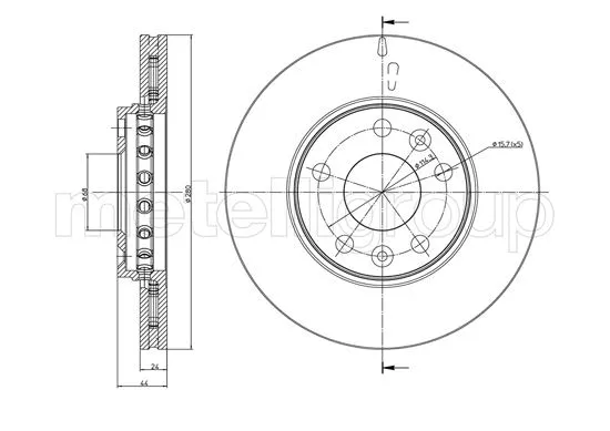 Brake Disc (23-0981C)