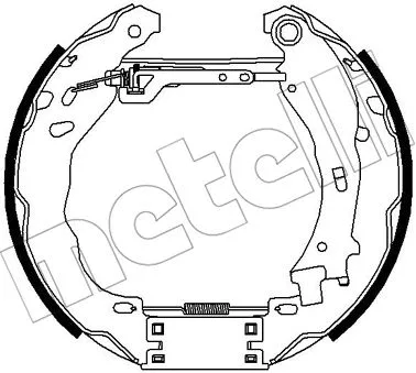 Brake Shoe Set (51-0363)