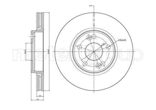 Brake Disc (23-0533)