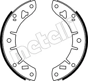 Brake Shoe Set (53-0007)