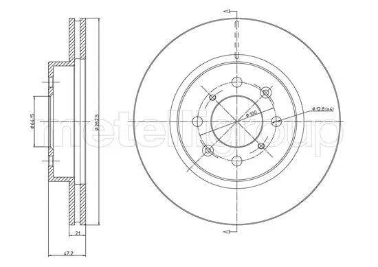 Brake Disc (23-0235)