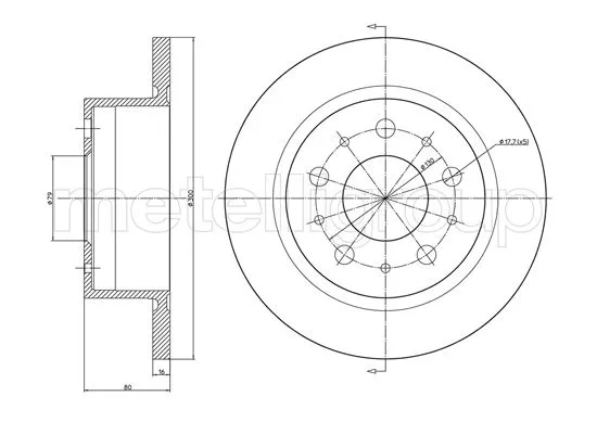 Brake Disc (23-0911C)