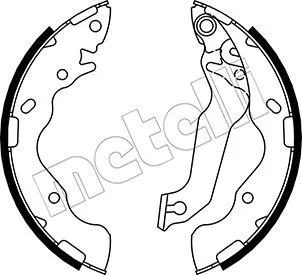 Brake Shoe Set (53-0504)