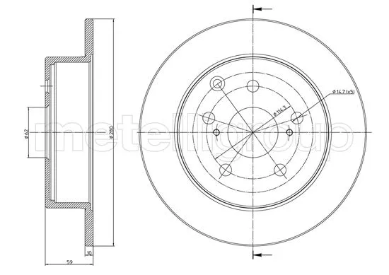 Brake Disc (23-0991C)