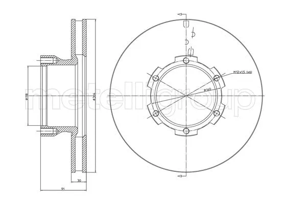 Brake Disc (23-1715)
