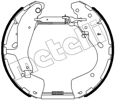 Brake Shoe Set (51-0521)