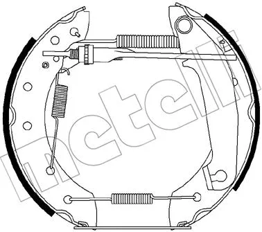 Brake Shoe Set (51-0252)