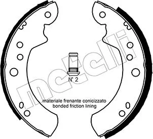 Brake Shoe Set (53-0114)