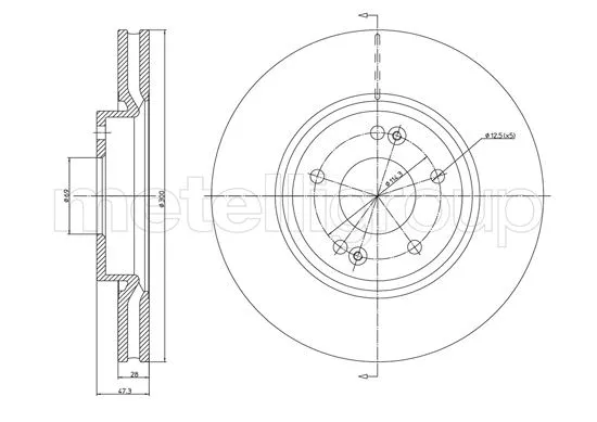 Brake Disc (23-1162C)