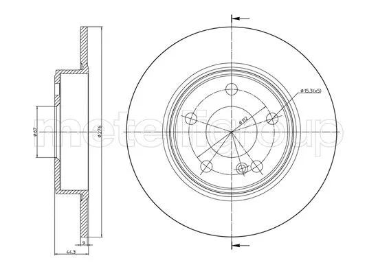Brake Disc (23-1437C)