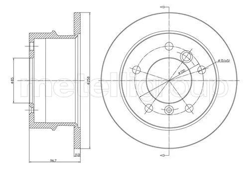 Brake Disc (23-0491)